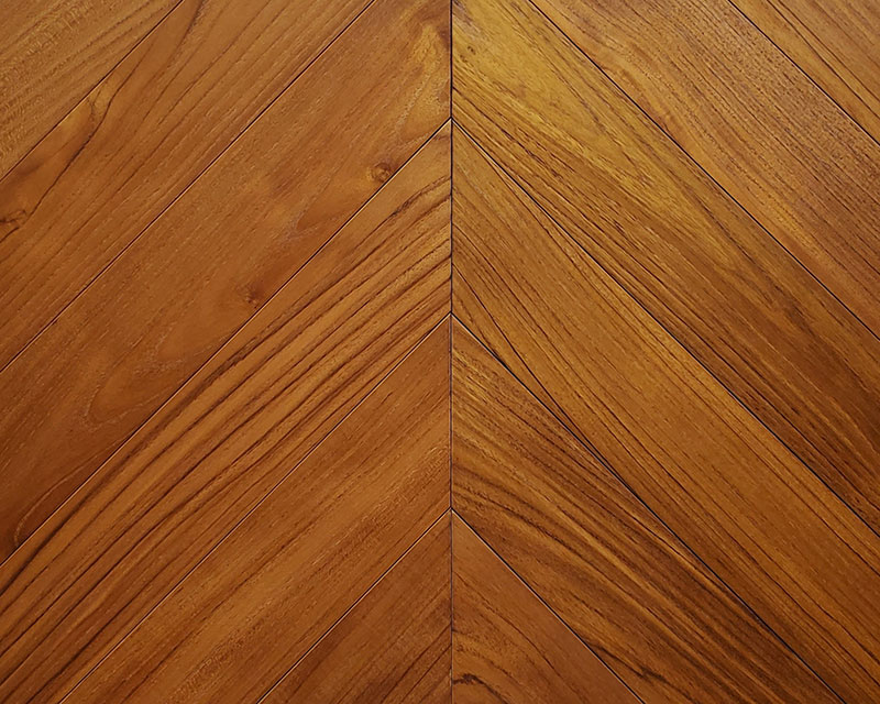 柚木（魚骨拼）